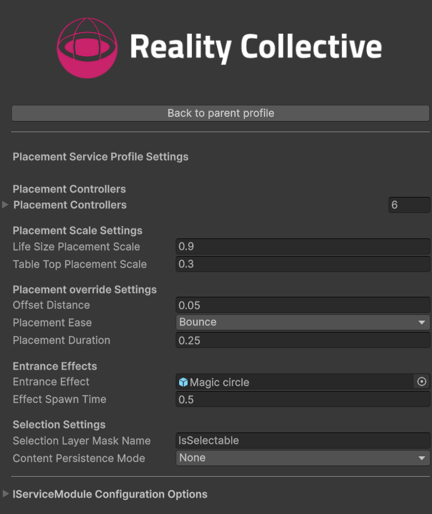 Service Profiles